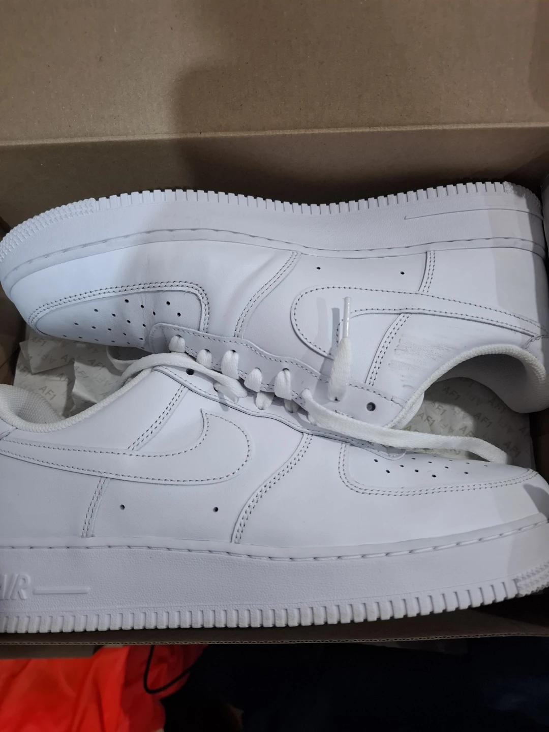 Nike Air Force 1 '07 Men's Shoes Size 11 White - photo 3