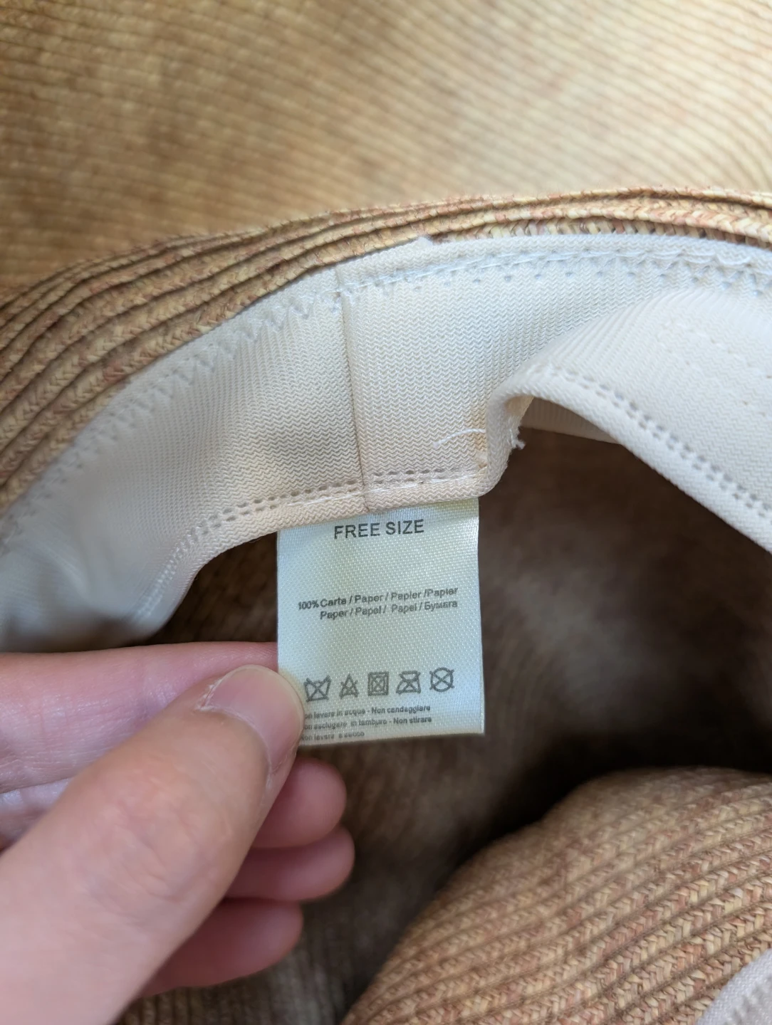 Adjustable Woven Sun Hat summer decor accessory fun party - photo 2