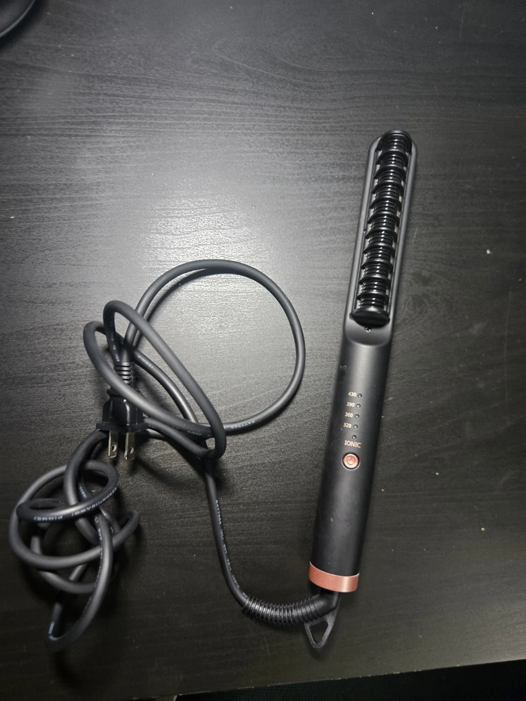 ANGENIL Ionic Hair Straightener Brush - photo 2