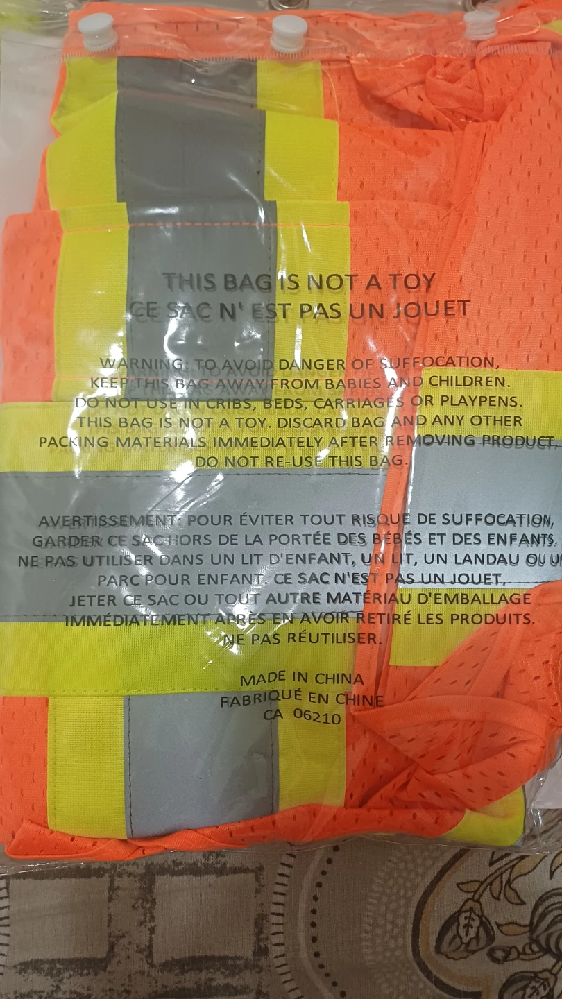 FORCEFIELD Hi Vis 5 Point Tear-Away Traffic Vest L/XL - photo 2