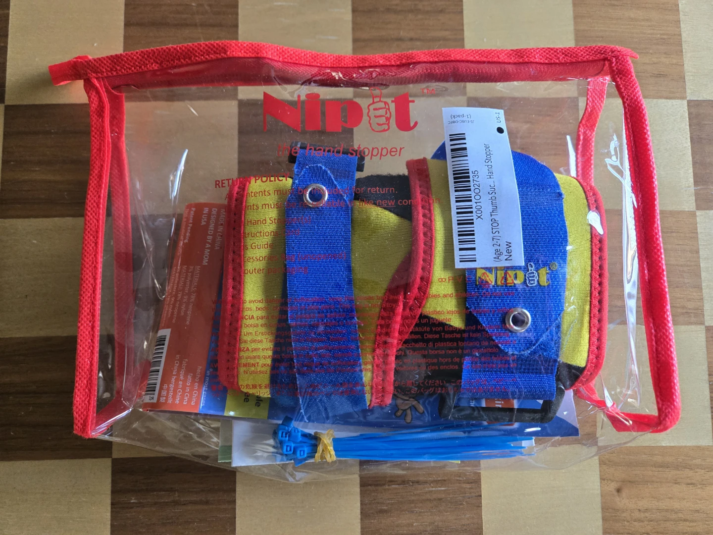 NIIPIT Age 2-7 Thumb Sucking Habit STOP for Kids
