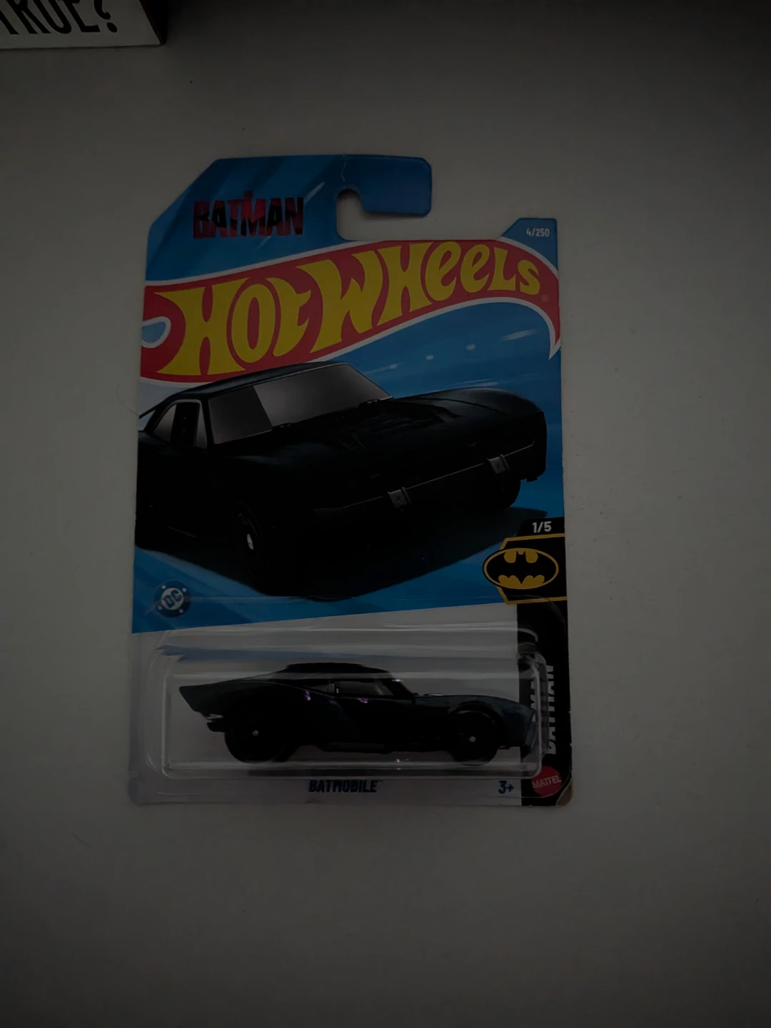 Hot Wheels Batman Batmobile 1/5 Black