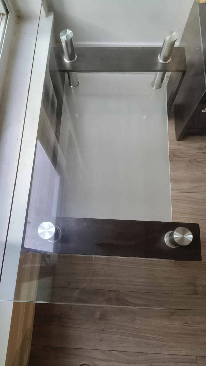 Glass Coffee Table with Lower Shelf - photo 5