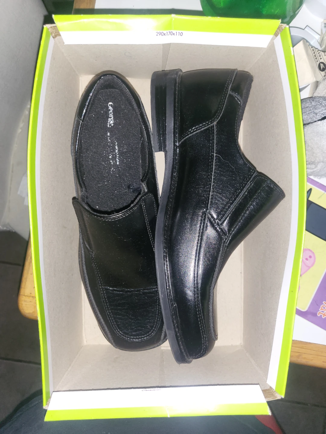 George Black Dress Shoes