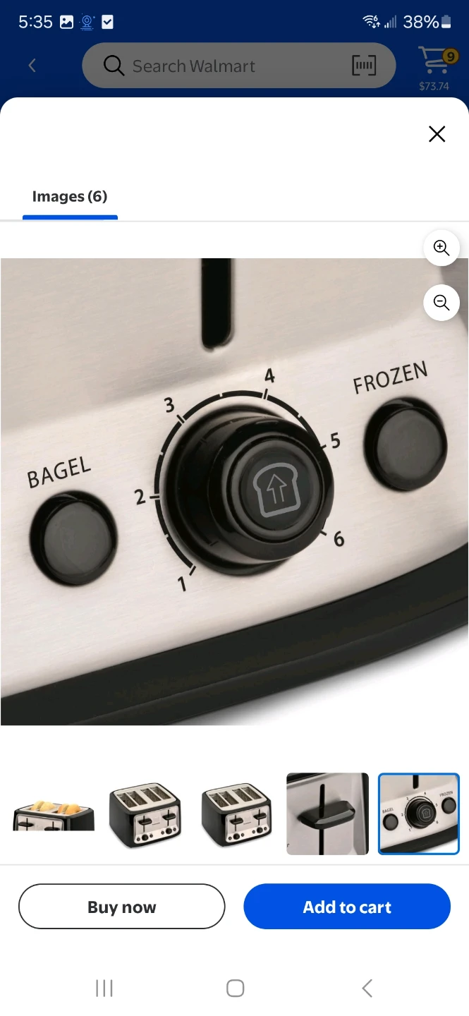 Stainless Steel Toastmaster 4-Slice Toaster - photo 4
