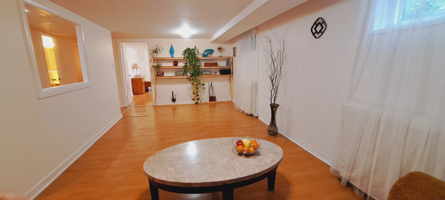 One-bedroom bsmt apt by michael garron hospital