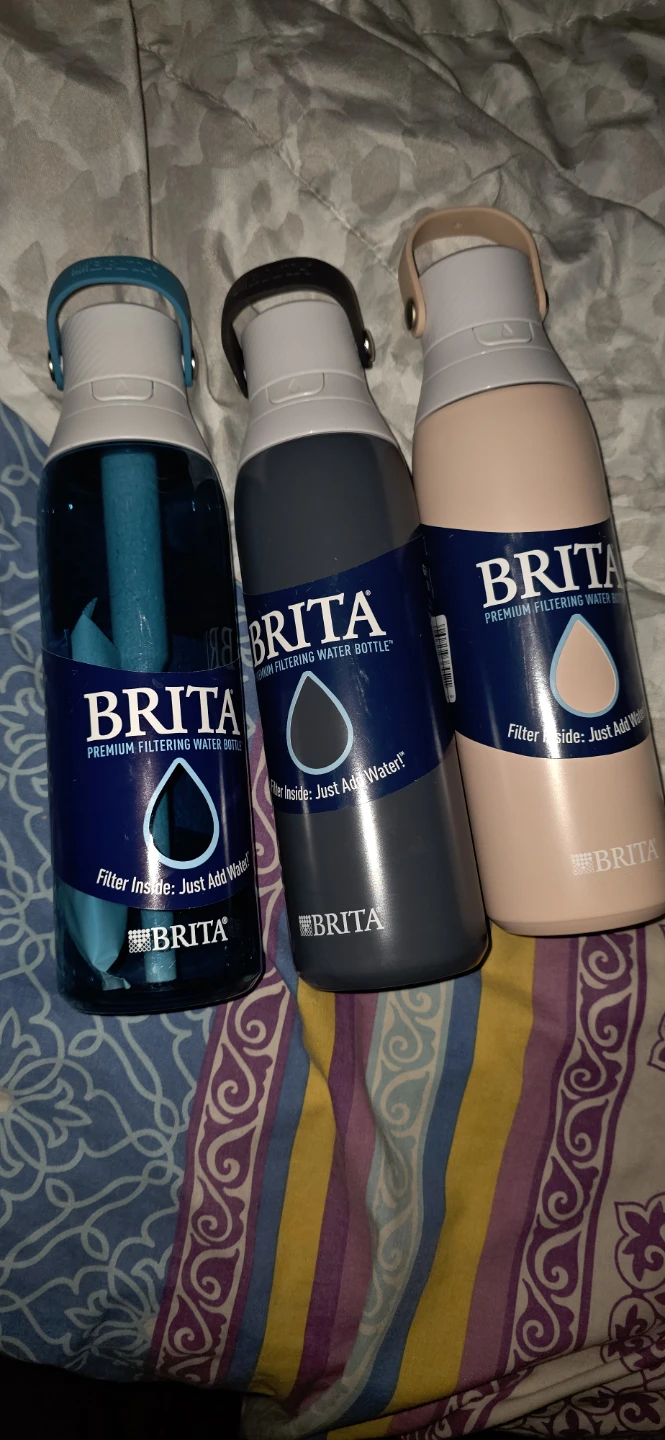 Brita Premium Filtering Water Bottles (Set of 3)