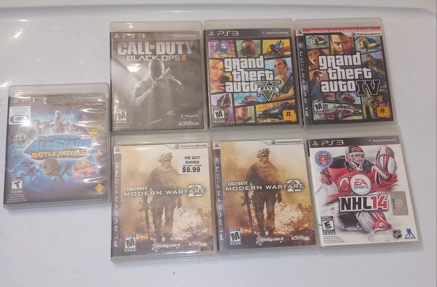 Play Station 3 - 7 Games