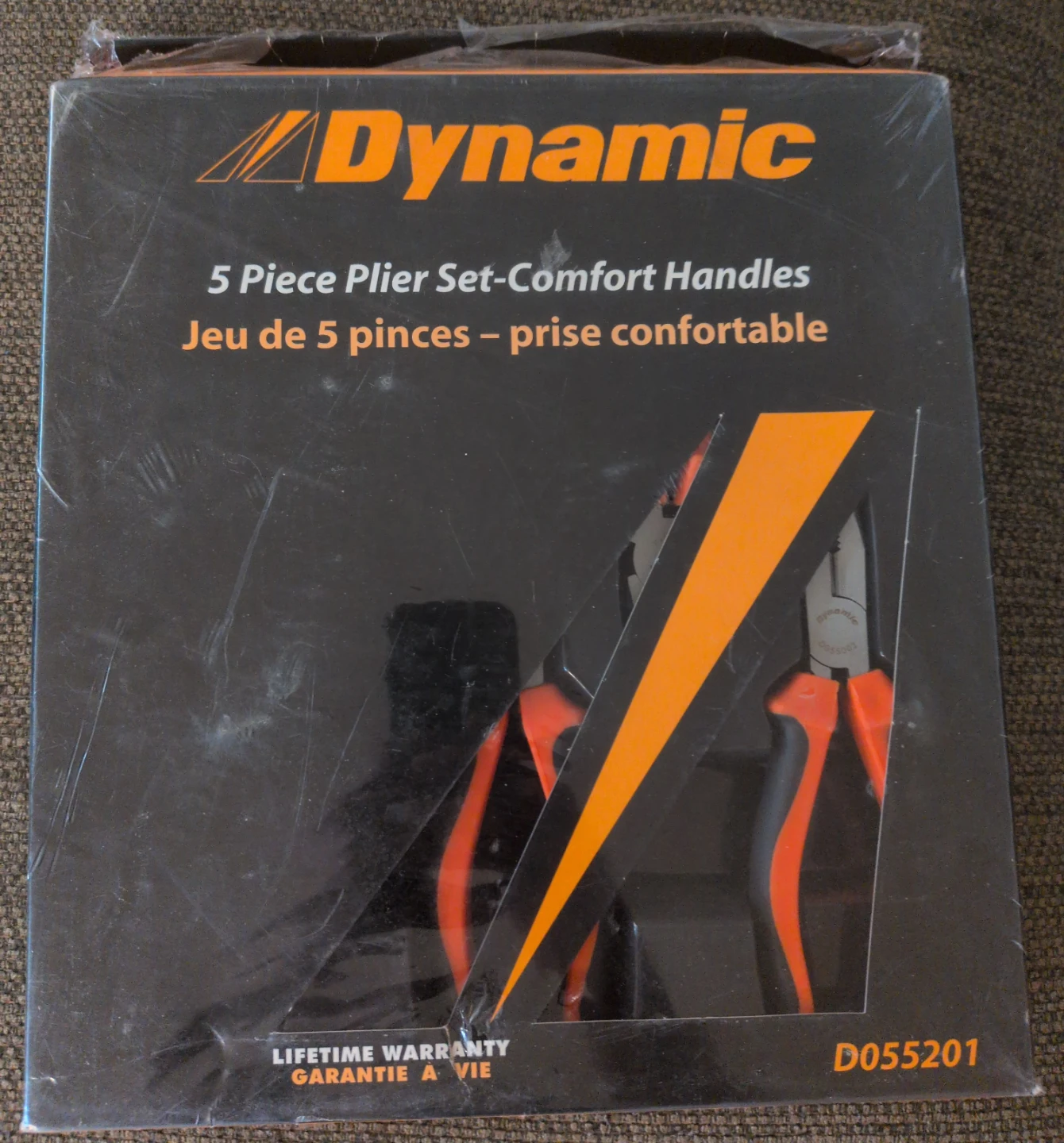 Dynamic 5 Piece Plier Set - Comfort Handles