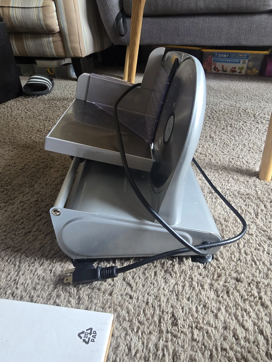 CUSIMAX 200W Electric Meat Slicer - photo 4