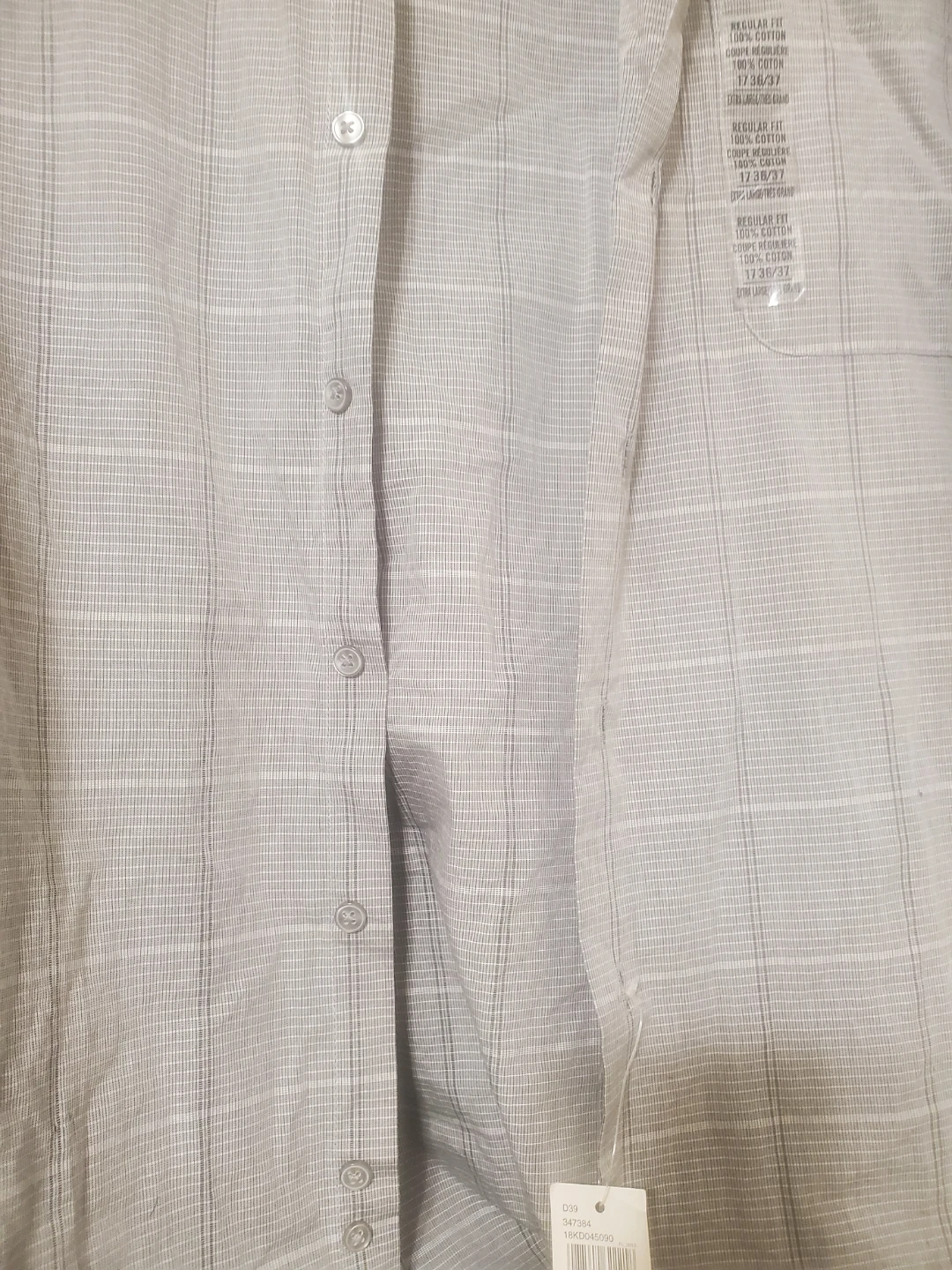 Calvin Klein Men's Regular Fit Dress Shirt