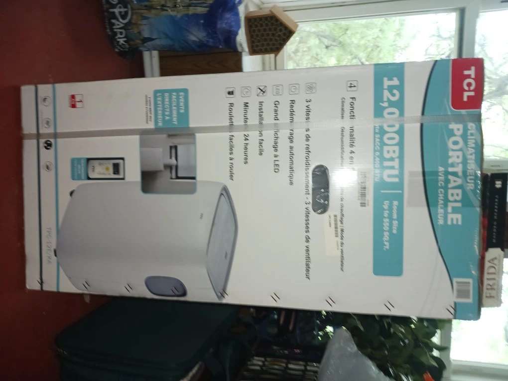 TCL 12,000 BTU Portable Air Conditioner with Heat - photo 2