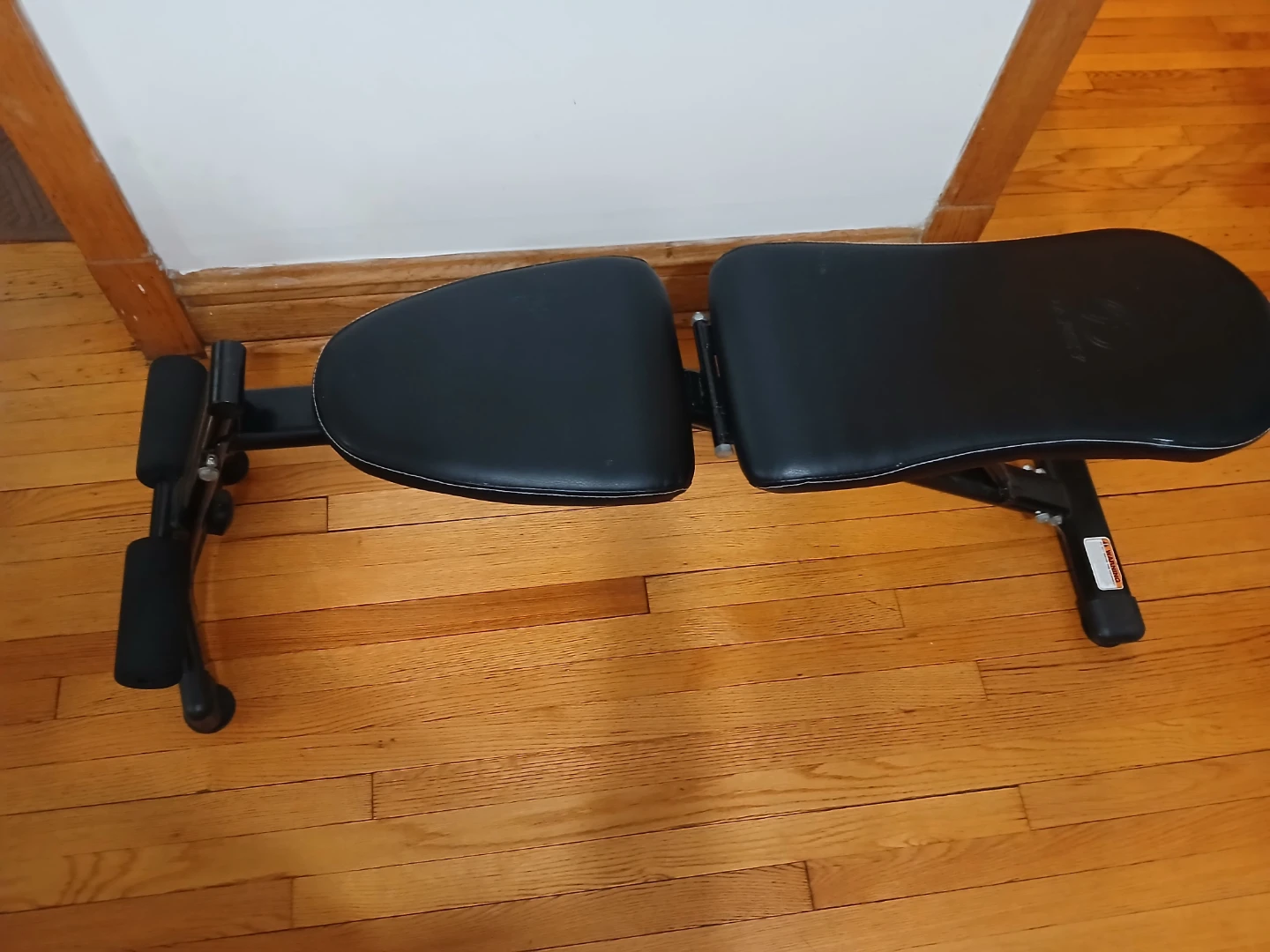 Black Adjustable Workout Bench - photo 5