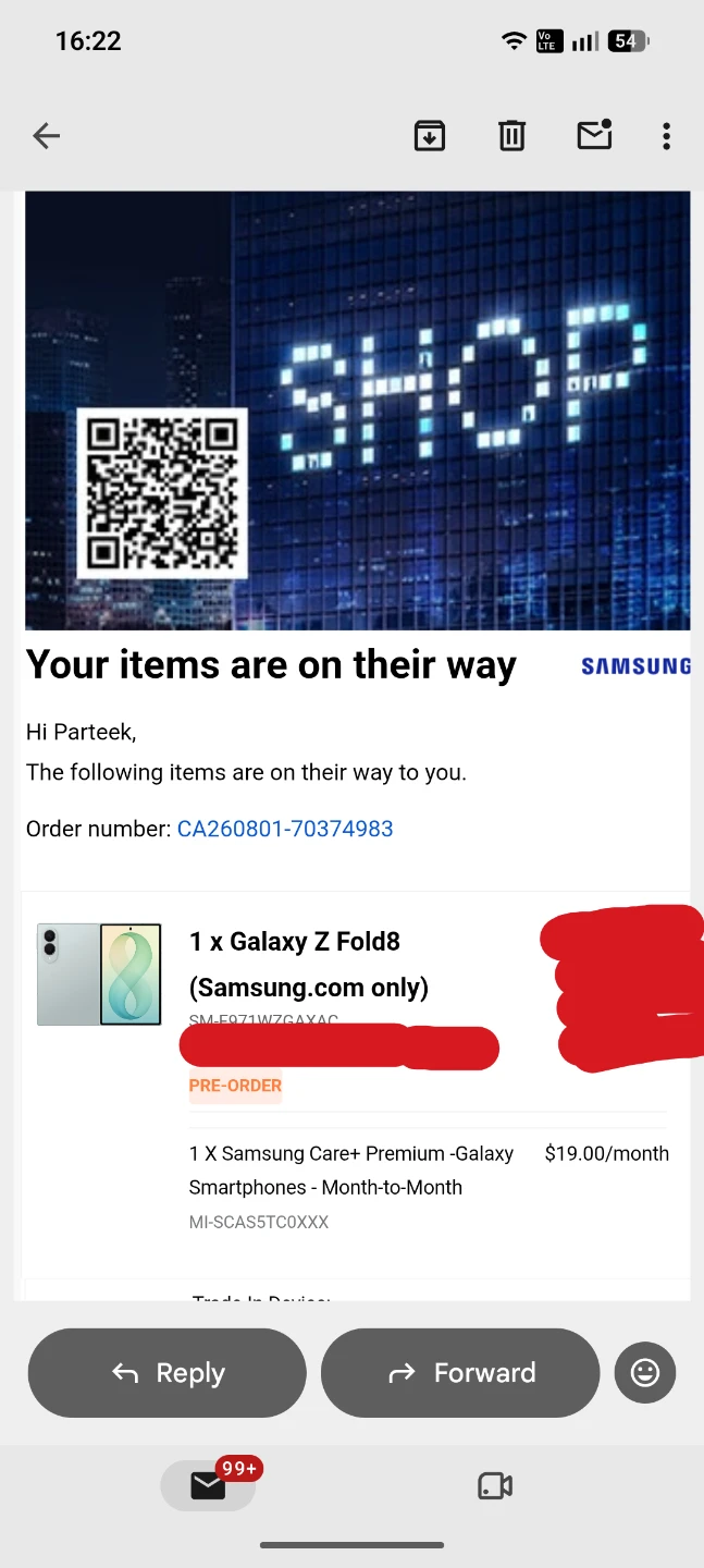Samsung Galaxy Z Fold8 Smartphone - photo 2