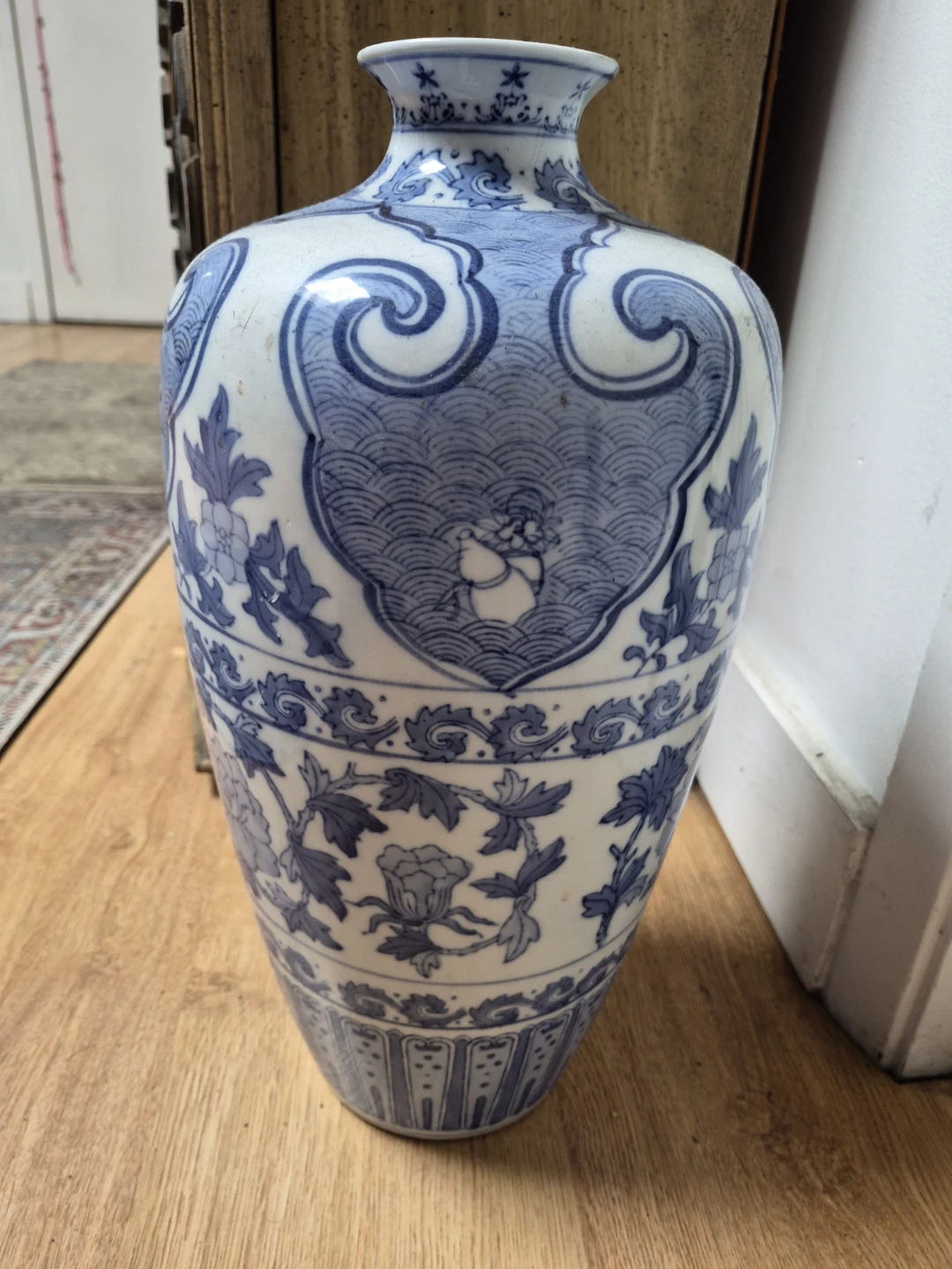 Blue and White Porcelain Vase