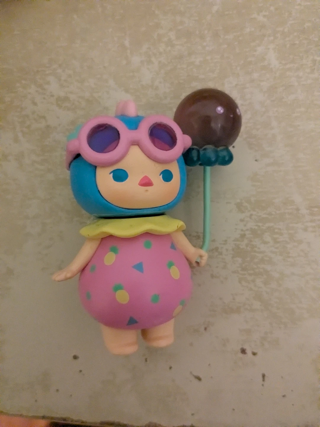 Popmart Character Toy with Balloon