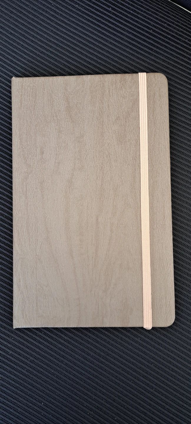 Brand new Notebook with Elastic Closure