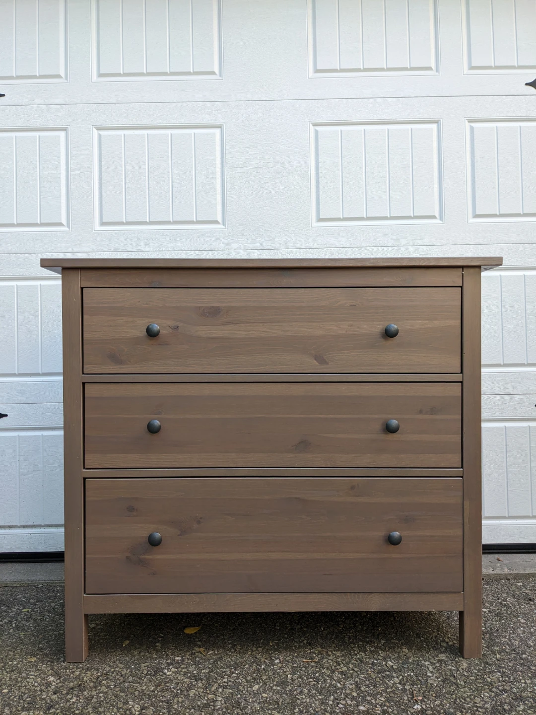 Ikea HEMNES Grey-Brown 3 Drawer Chest