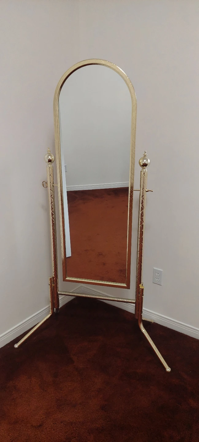 Gold Arch Vanity Mirror 65.25in tall x 22 in w - photo 2