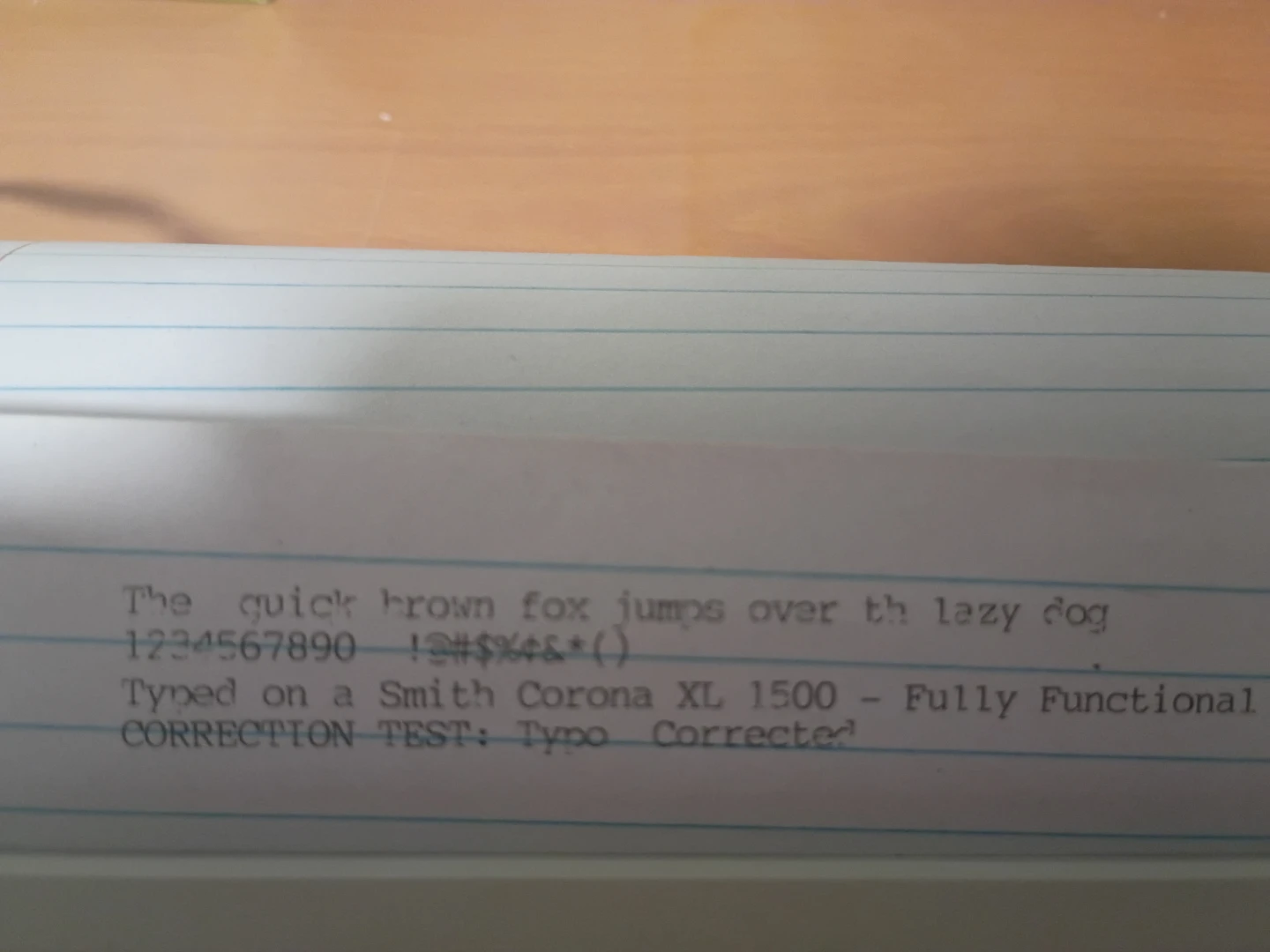 Smith Corona XL 1500 Typewriter - photo 4