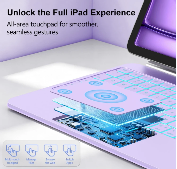 Keyboard Case for iPad Air 11-inch and iPad Pro 11" - photo 5