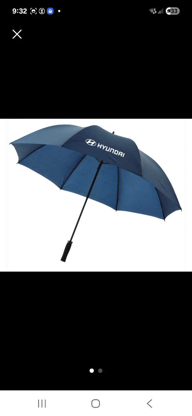 Hyundai Blue Umbrella