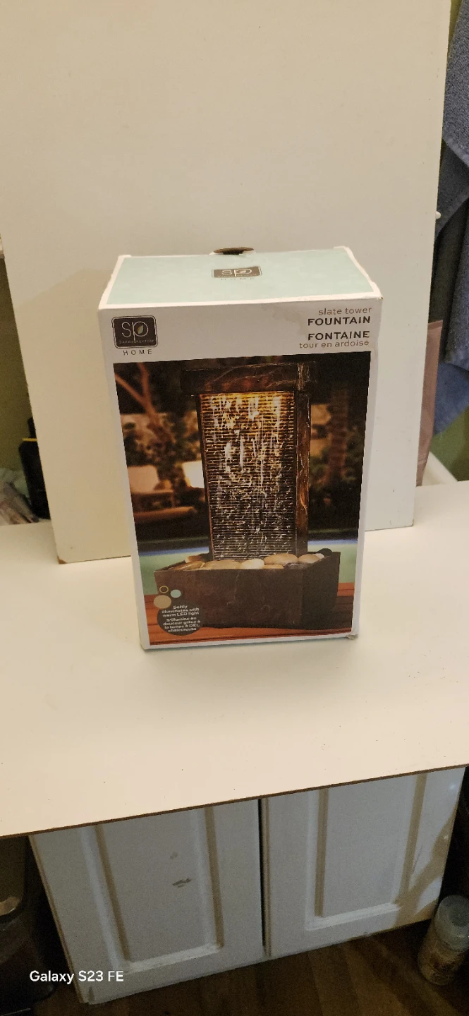 SP Home Sarah Peyton Slate Tower Fountain