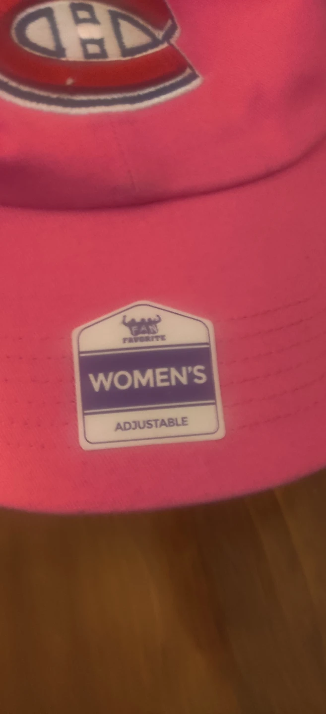 Montreal Canadiens Pink Women's Adjustable Baseball Cap - photo 5