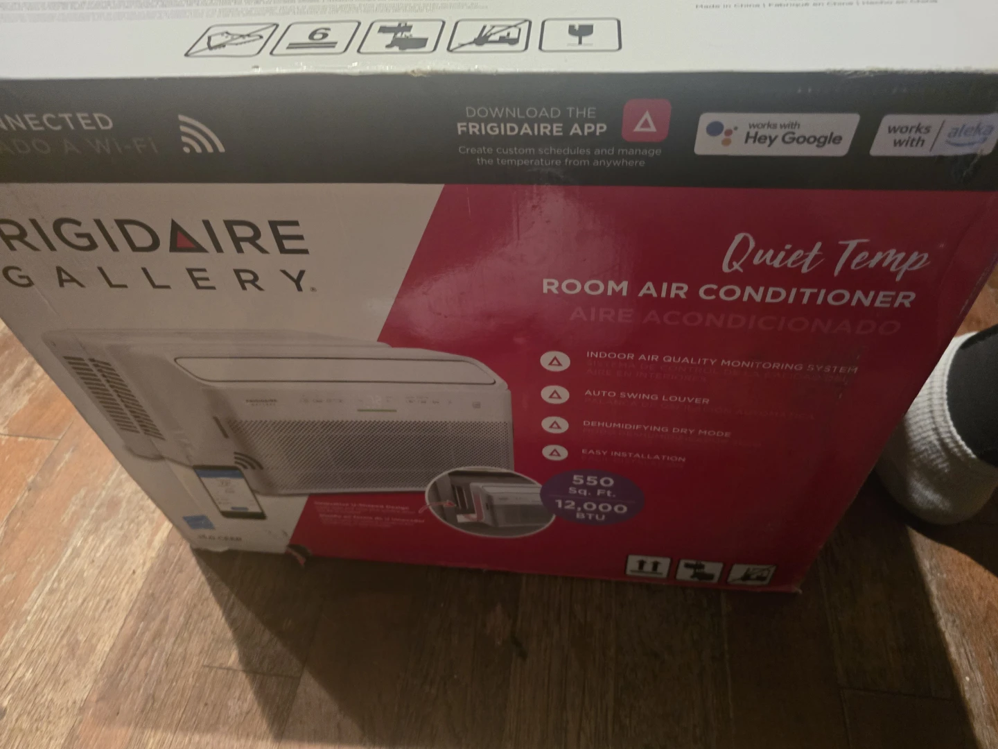 Window AC Frigidaire Gallery Room Air Conditioner GHWQ125WD1 - photo 2