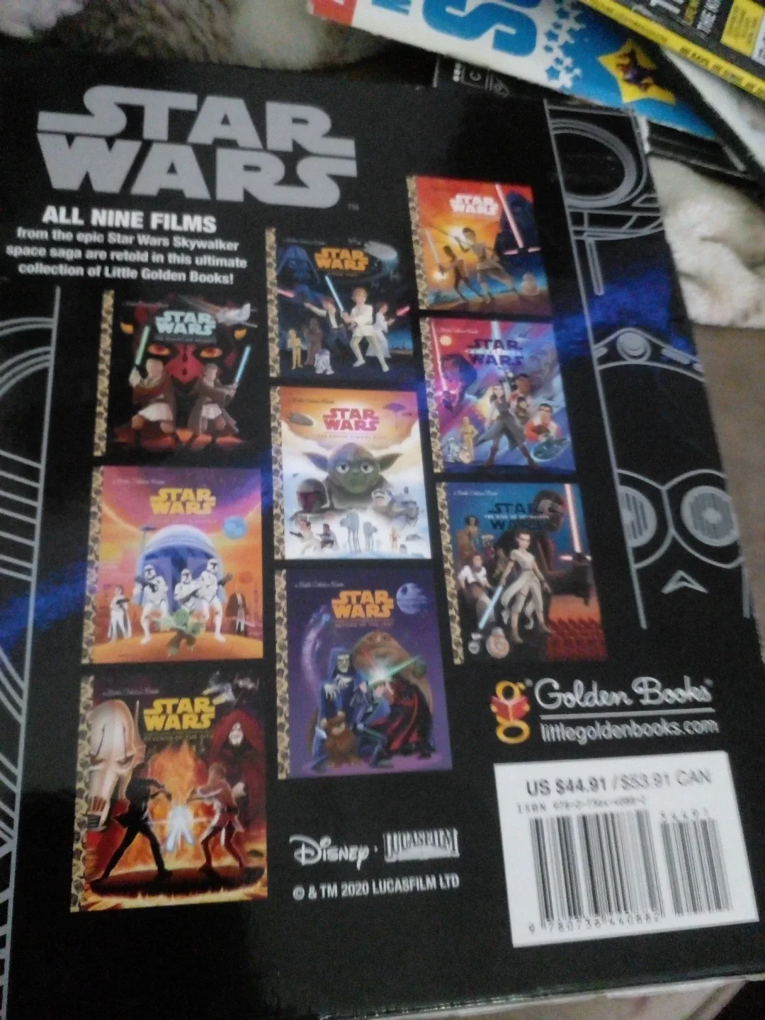 Star Wars The Complete Skywalker Saga Little Golden Book Library - photo 3