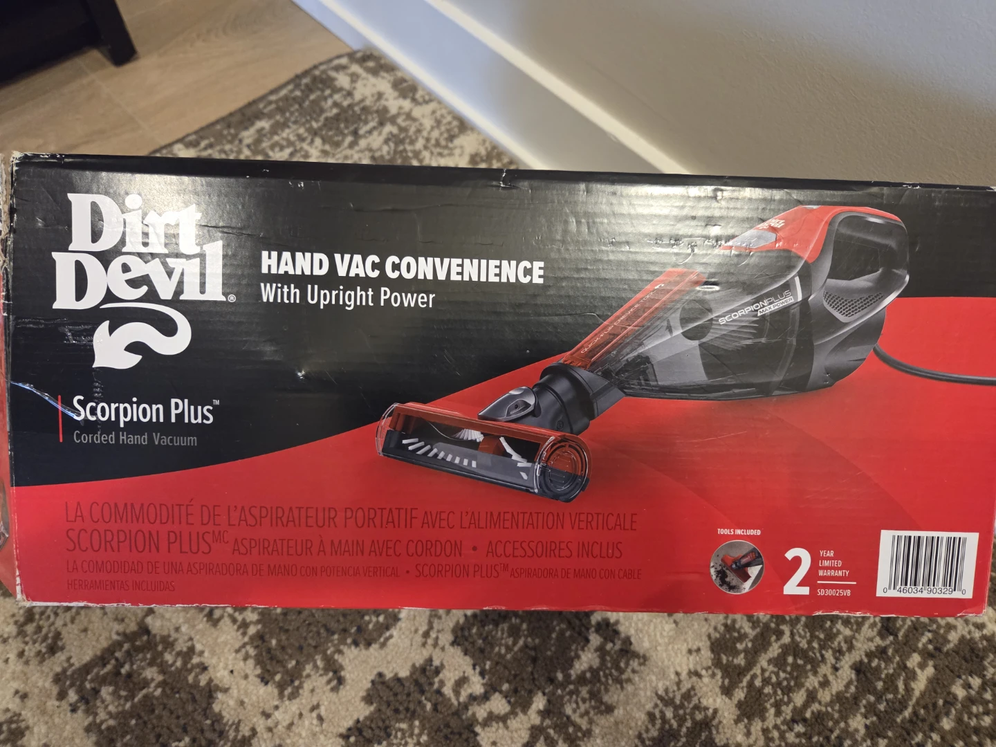 Dirt Devil Scorpion Plus Corded Hand Vacuum - photo 2