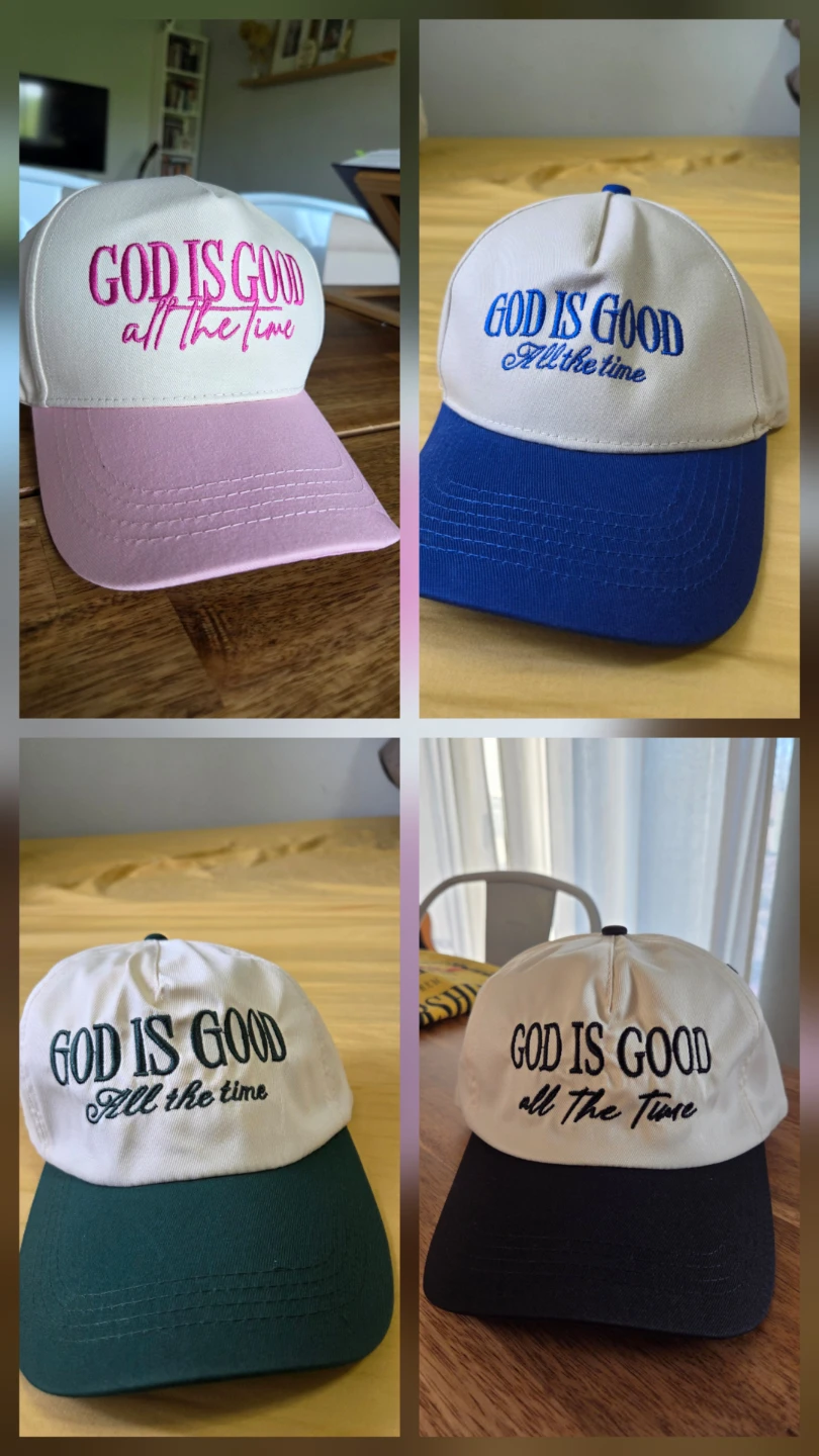 "God Is Good" Two-Tone Hat – Unisex *new - photo 2