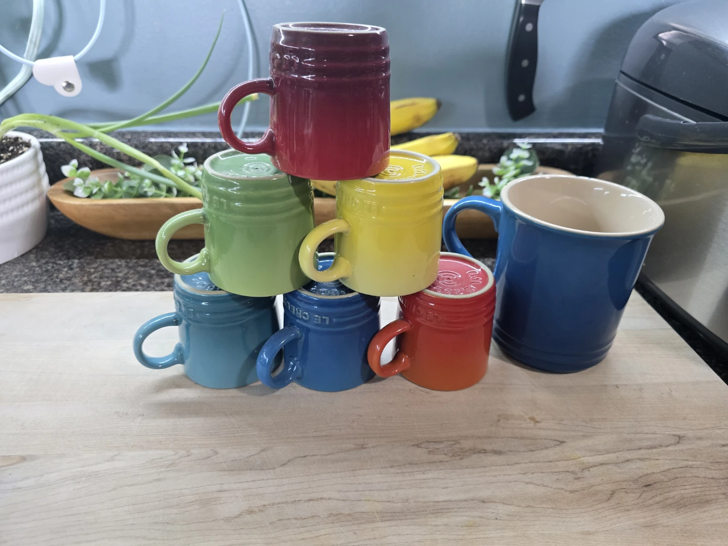 Le Creuset Espresso Stoneware Mugs. - photo 2
