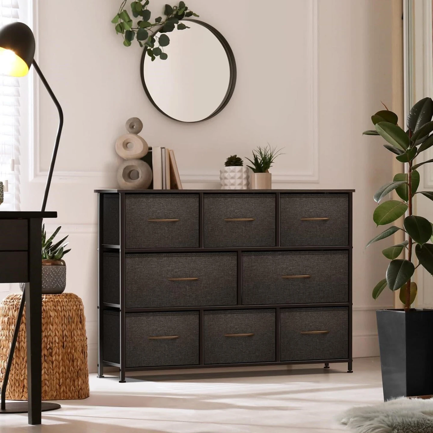 SORBUS 8-Drawer Fabric Dresser - photo 2