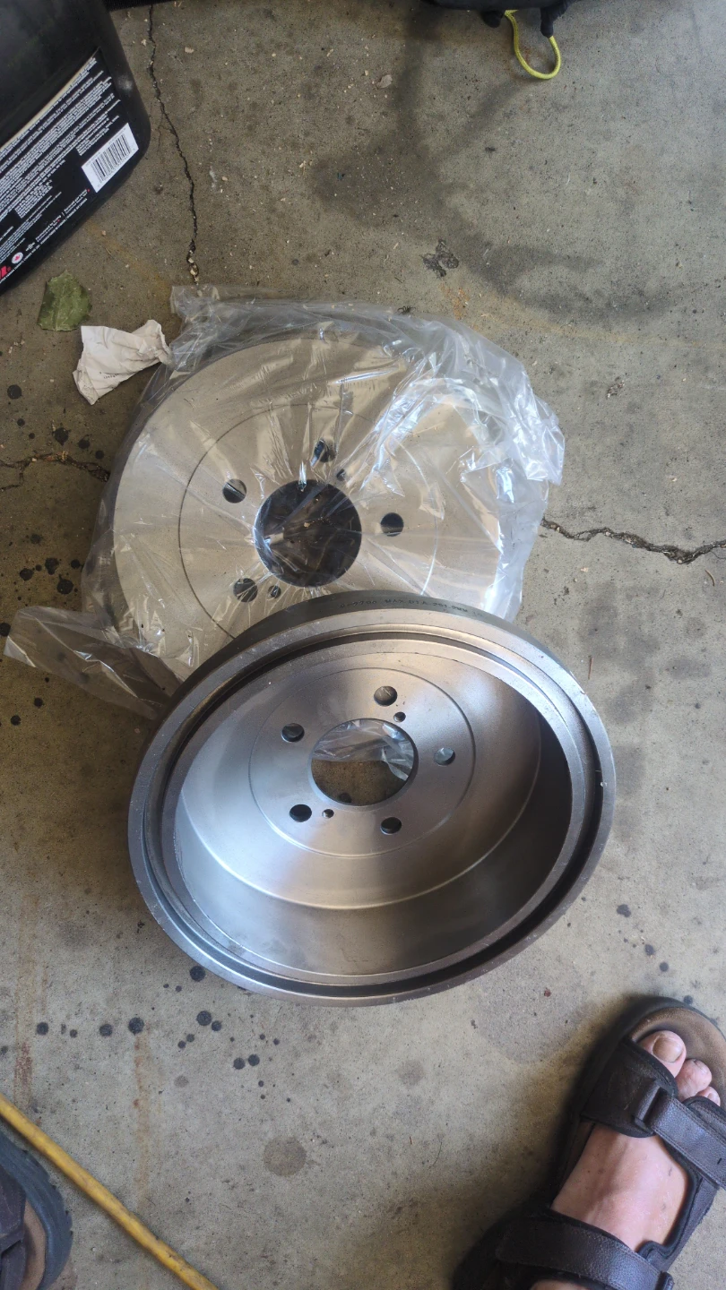 Grand caravan drums and shoes