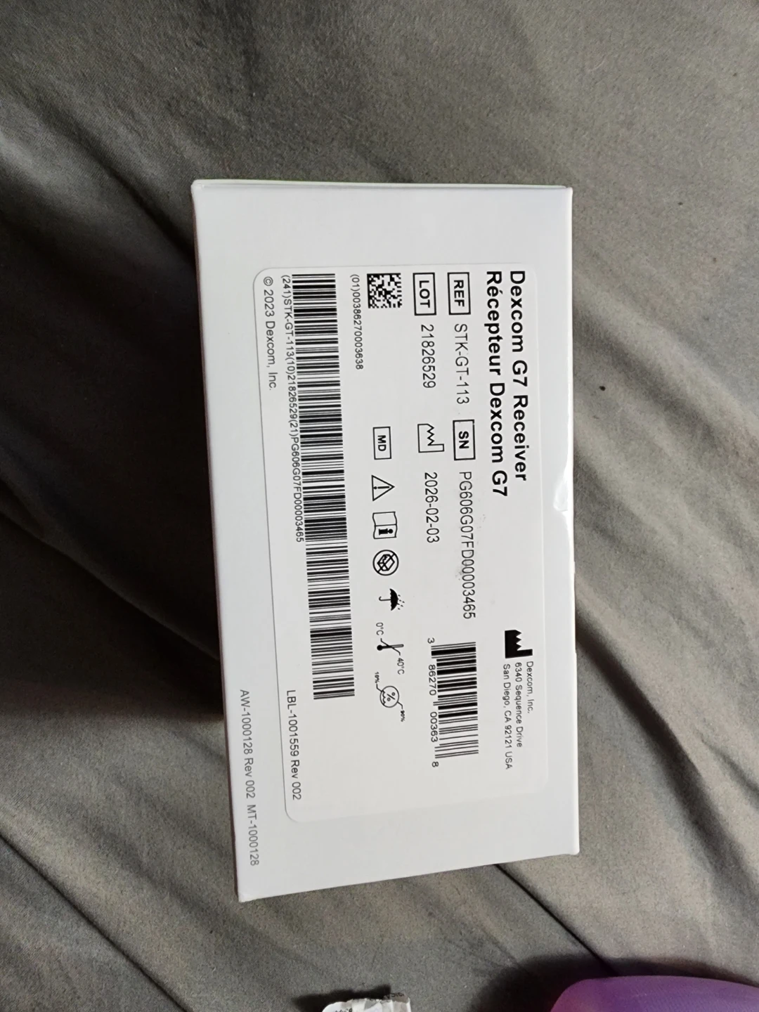 Dexcom G7 Receiver