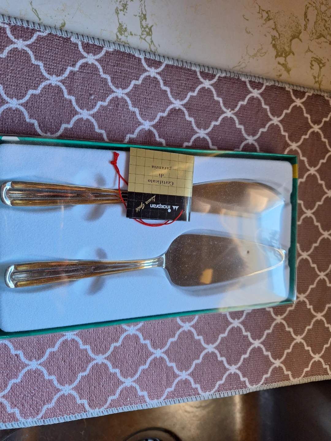 Inoxpran Gold Cake Server Set - photo 2