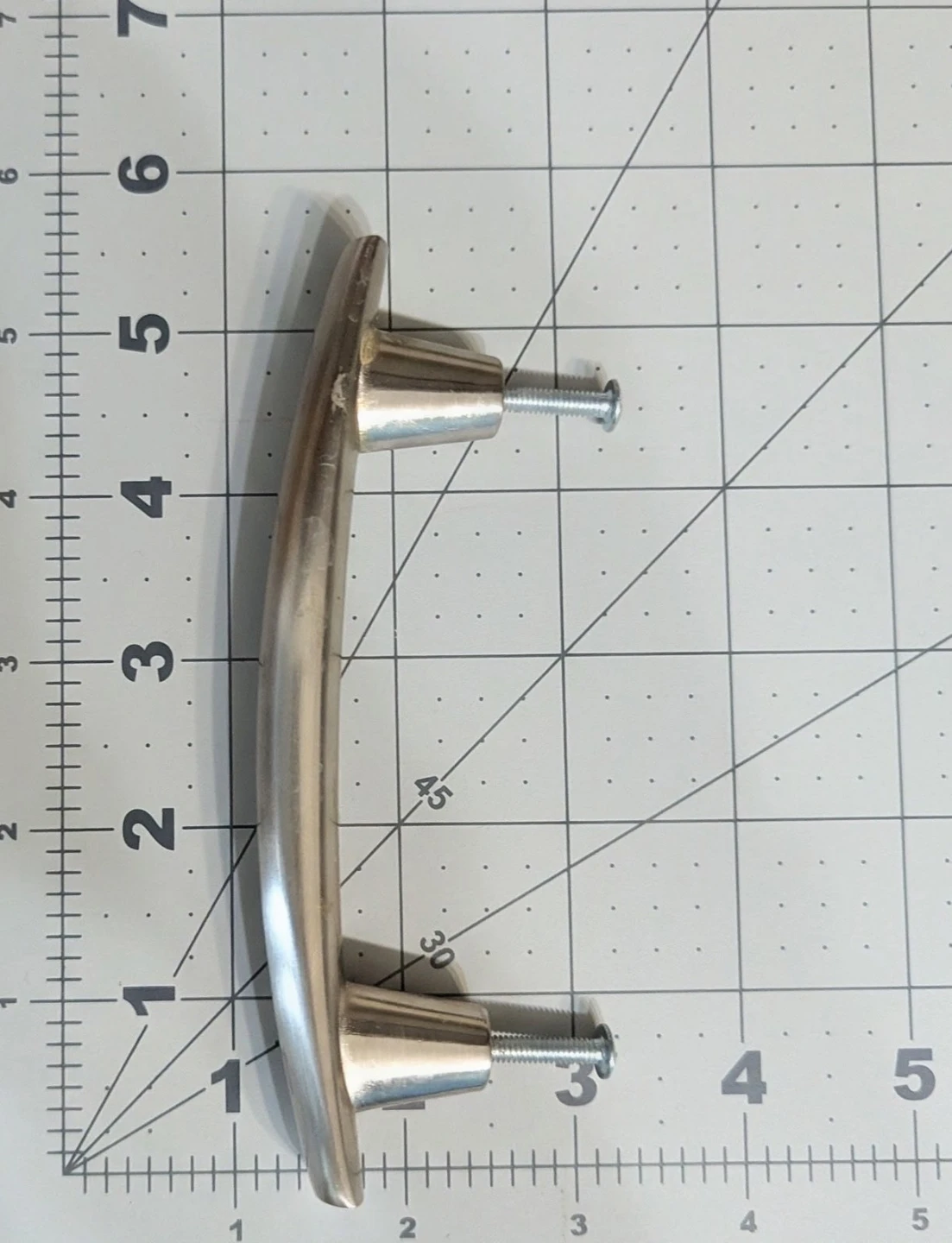 18 Brushed Nickel Cabinet Pull Handles - photo 2