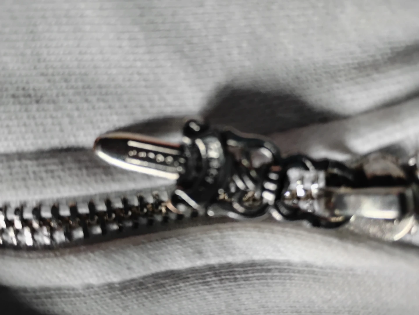 White Chrome Hearts Zip-Up Hoodie - photo 3