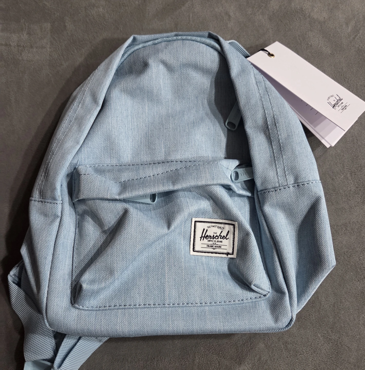 Herschel  Classic Clear Nova Mini Backpack NWT Light Denim Blue
