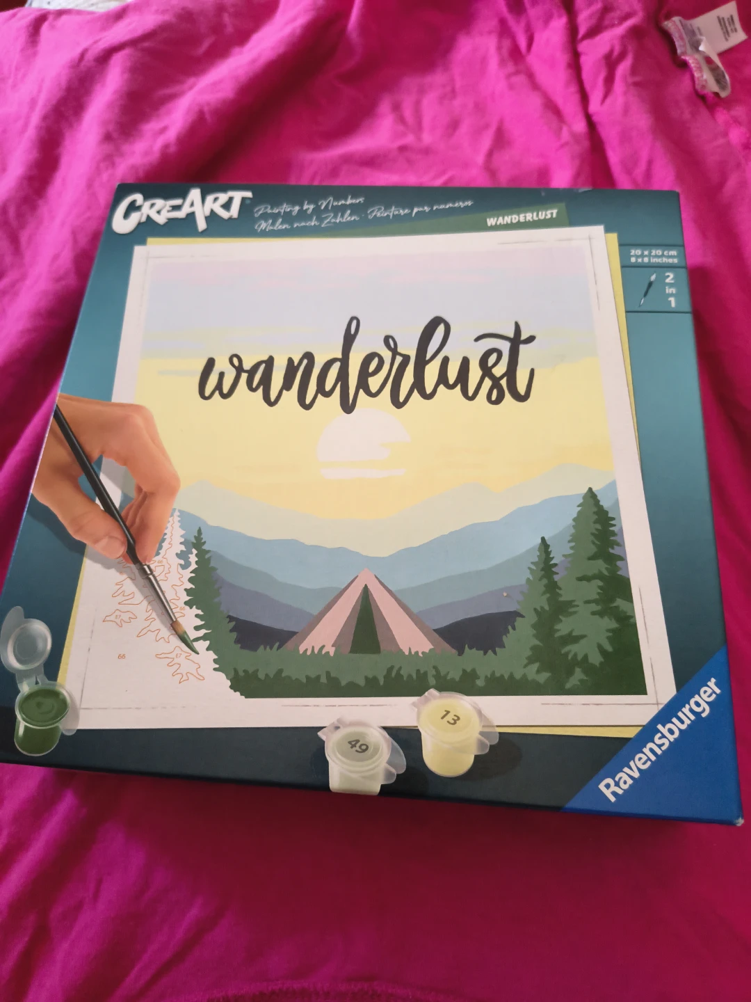 Ravensburger Paint by Number Wanderlust Kit