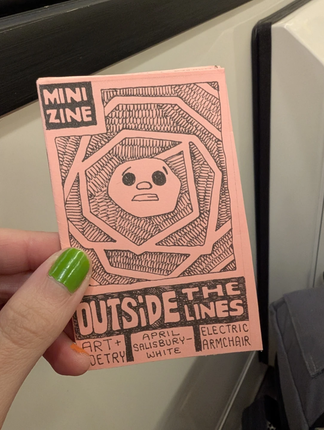 Mini Zine: Outside the Lines (poem+art)