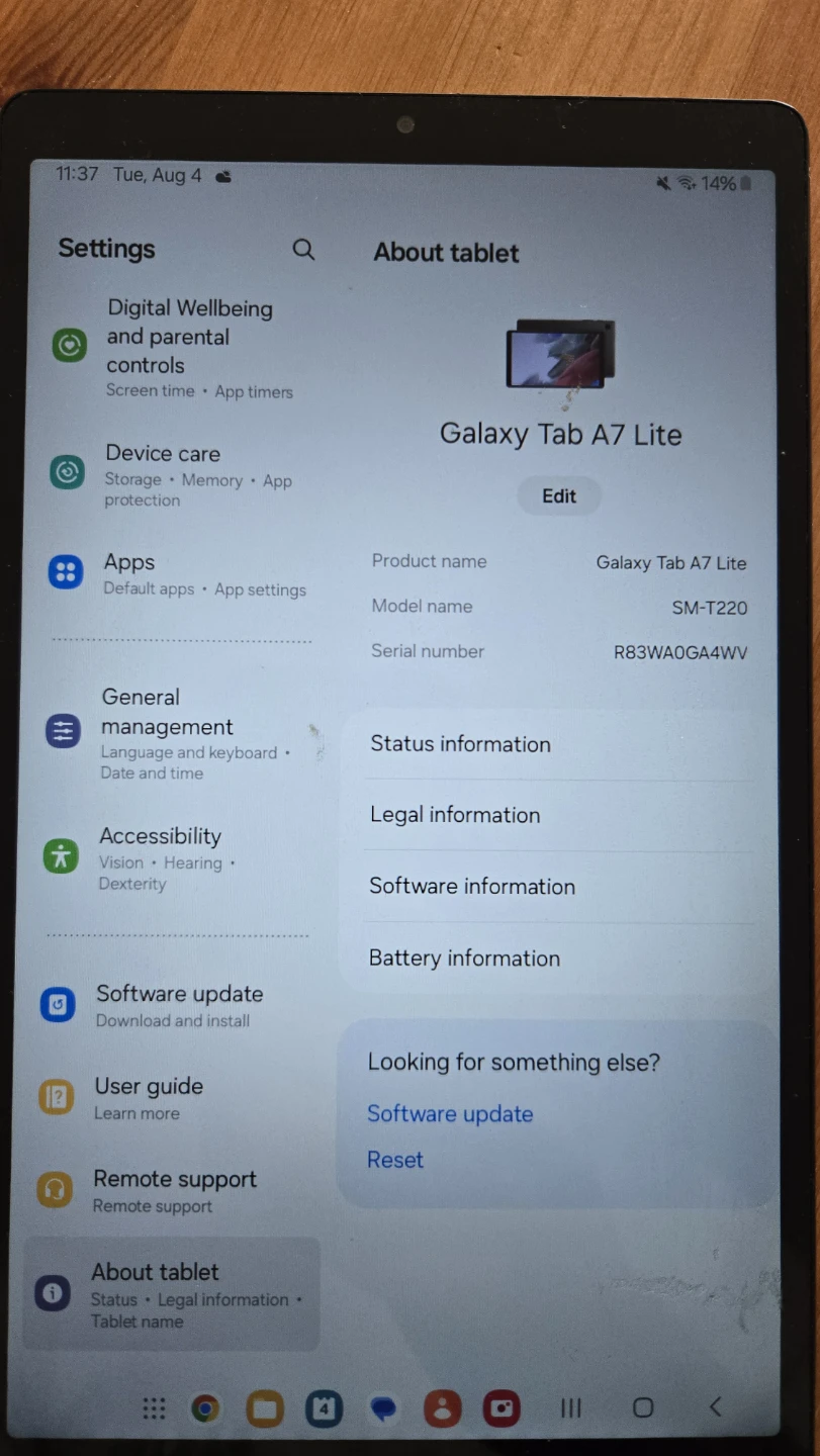 Samsung Galaxy Tab A7 Lite Tablet - photo 2