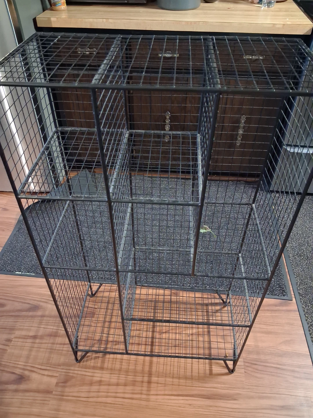 Wire shelving unit - photo 3