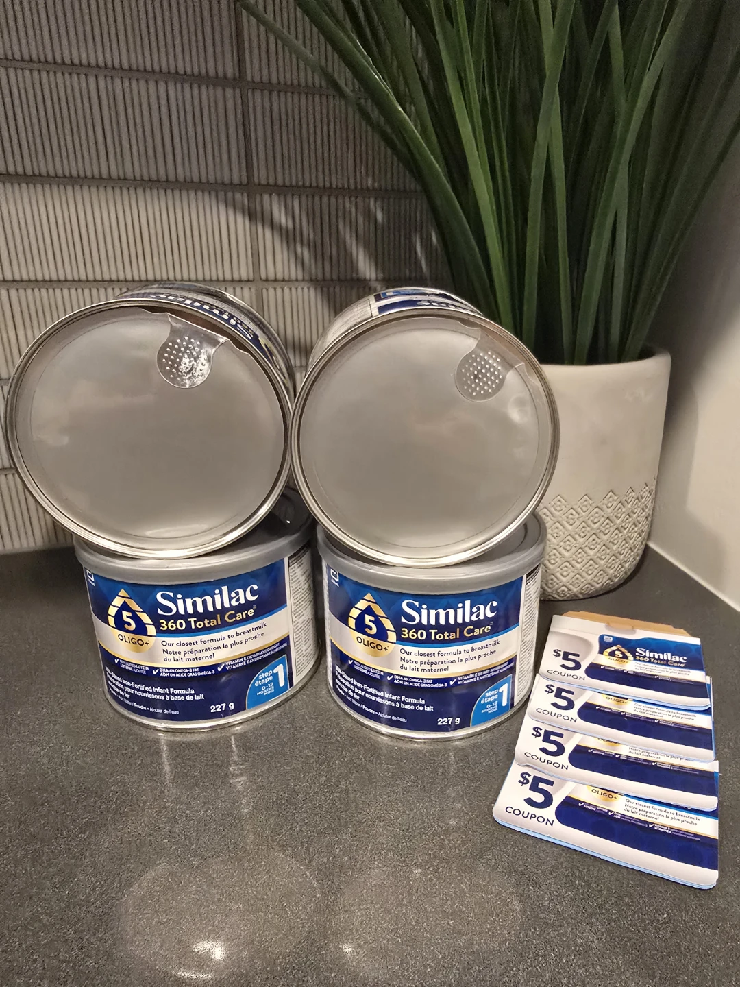 Similac 360 Total Care (908g Total / 4 Tins) + $20 Coupons - photo 2