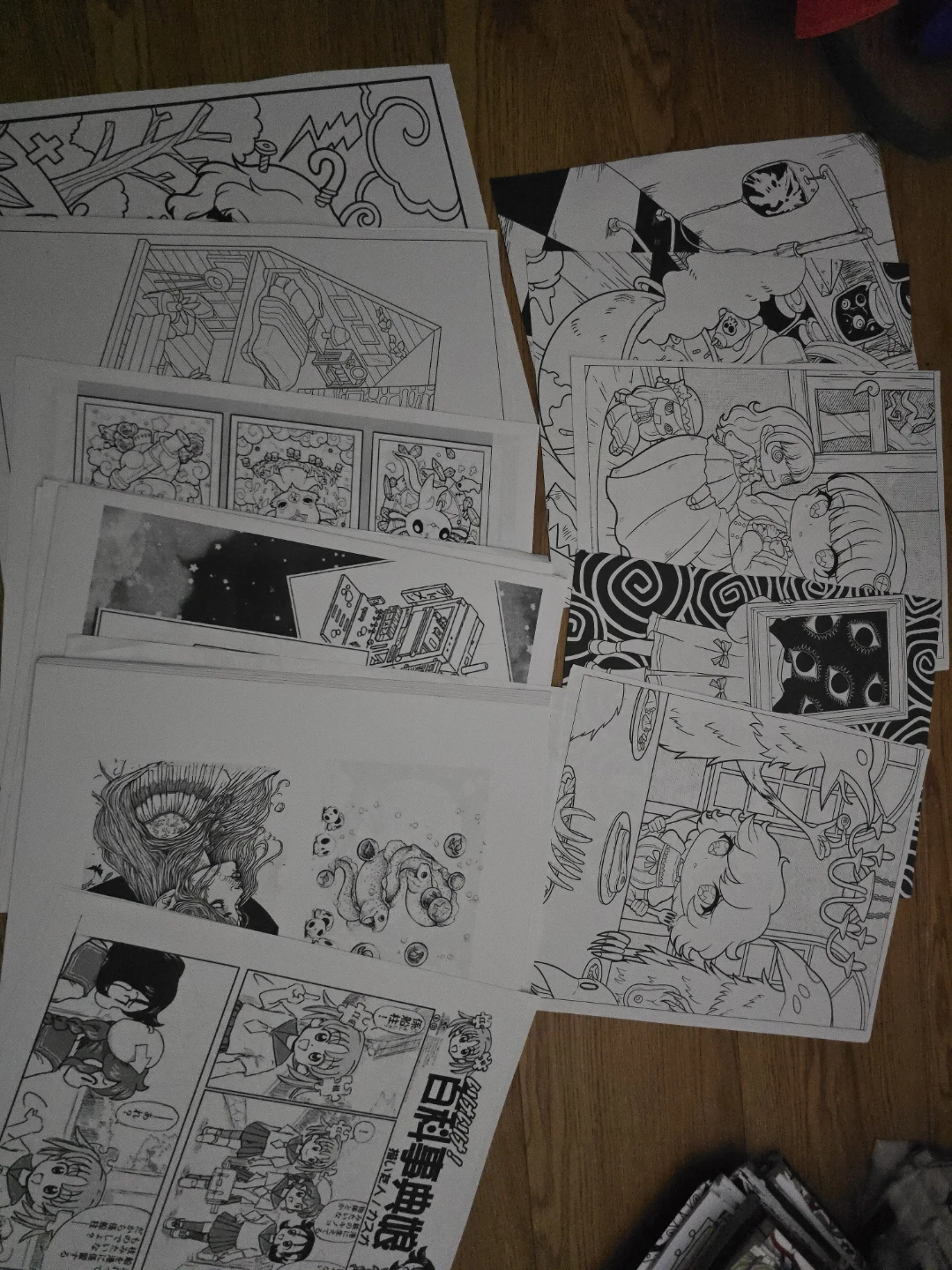 Horror & Fantasy Coloring Books & Alcohol Markers - photo 4