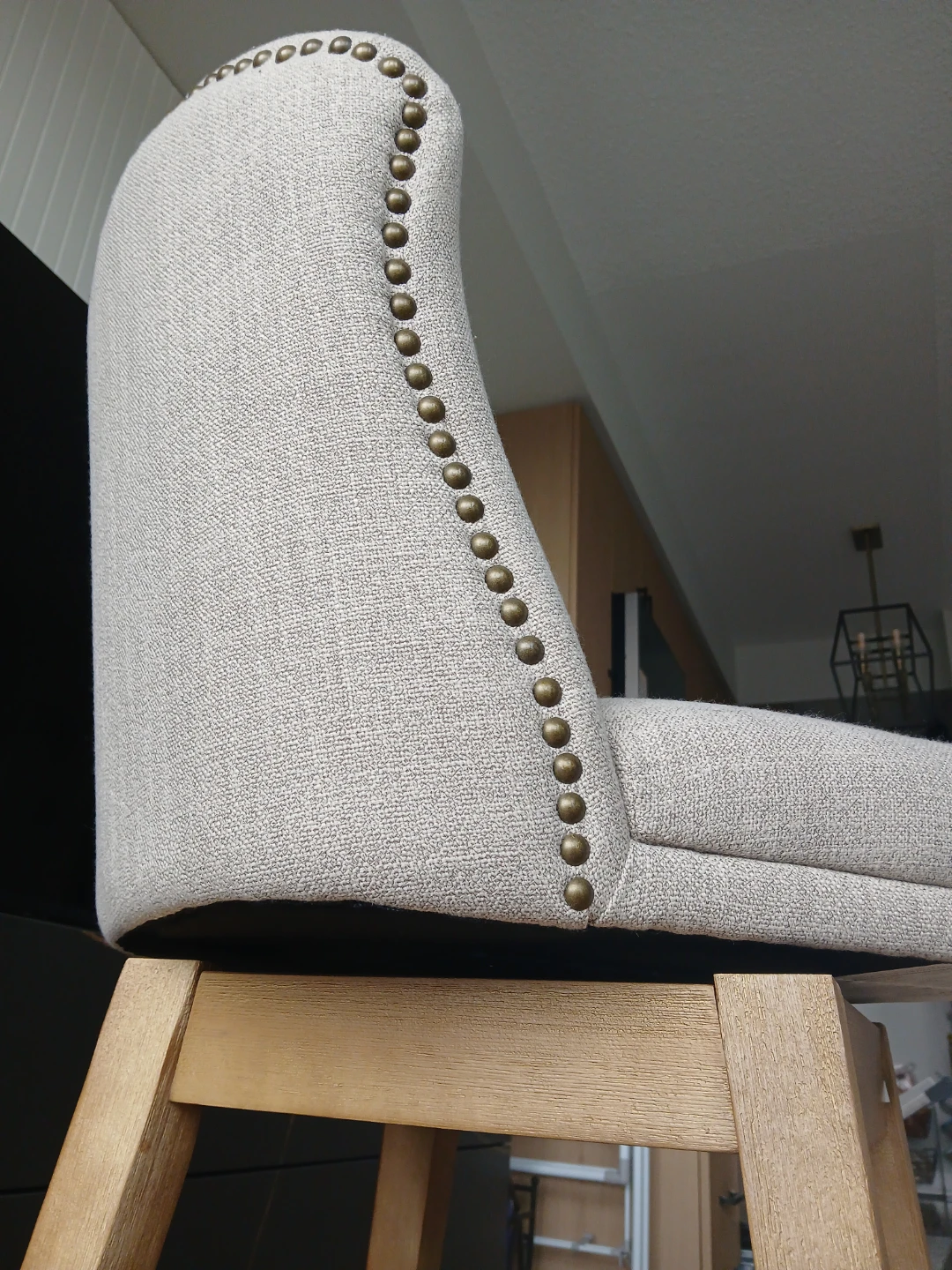 Bar Stool - Upholstered Swivel Seat - photo 2