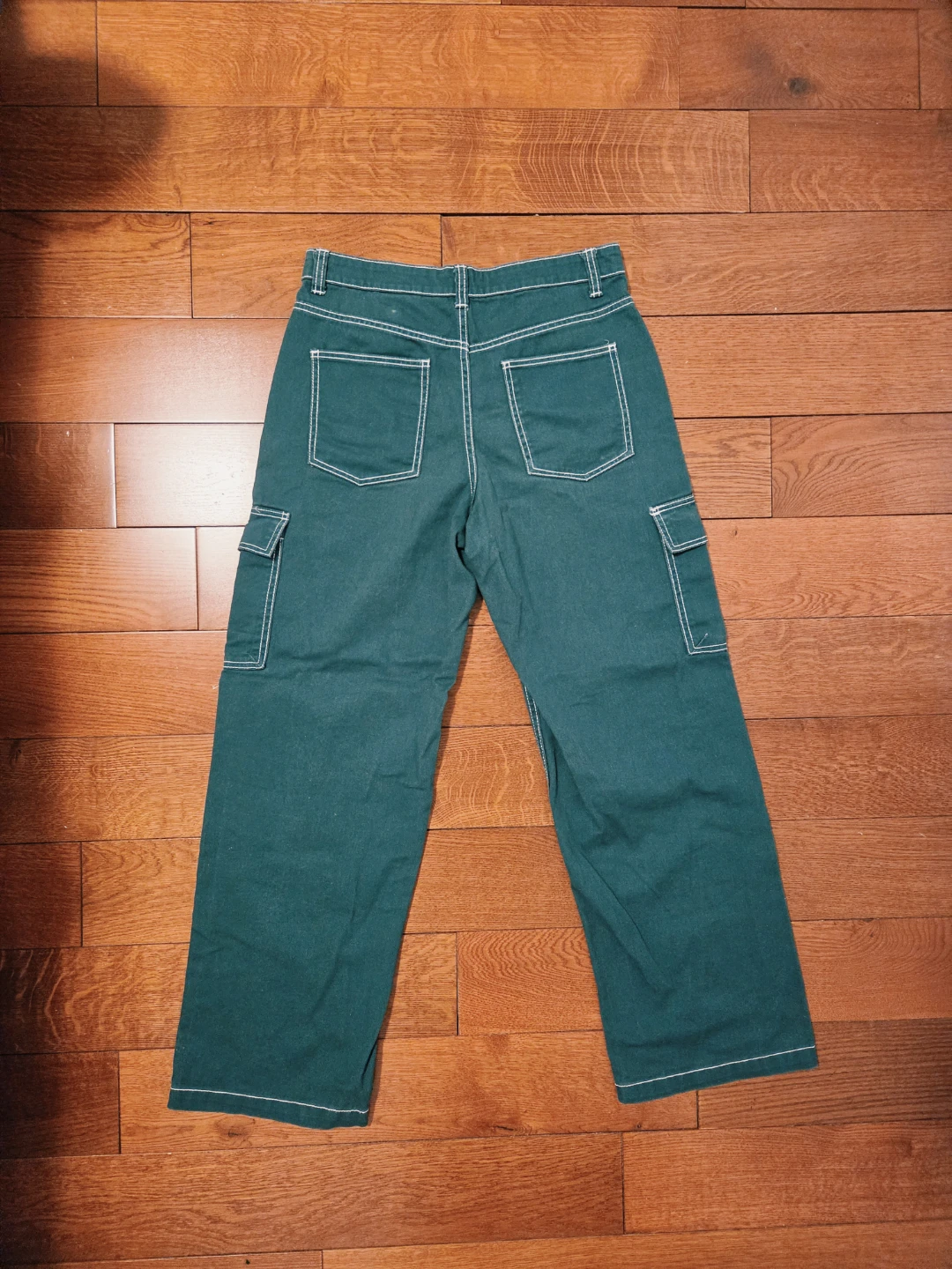 H&M Cargo Pants in Forest Green - photo 4