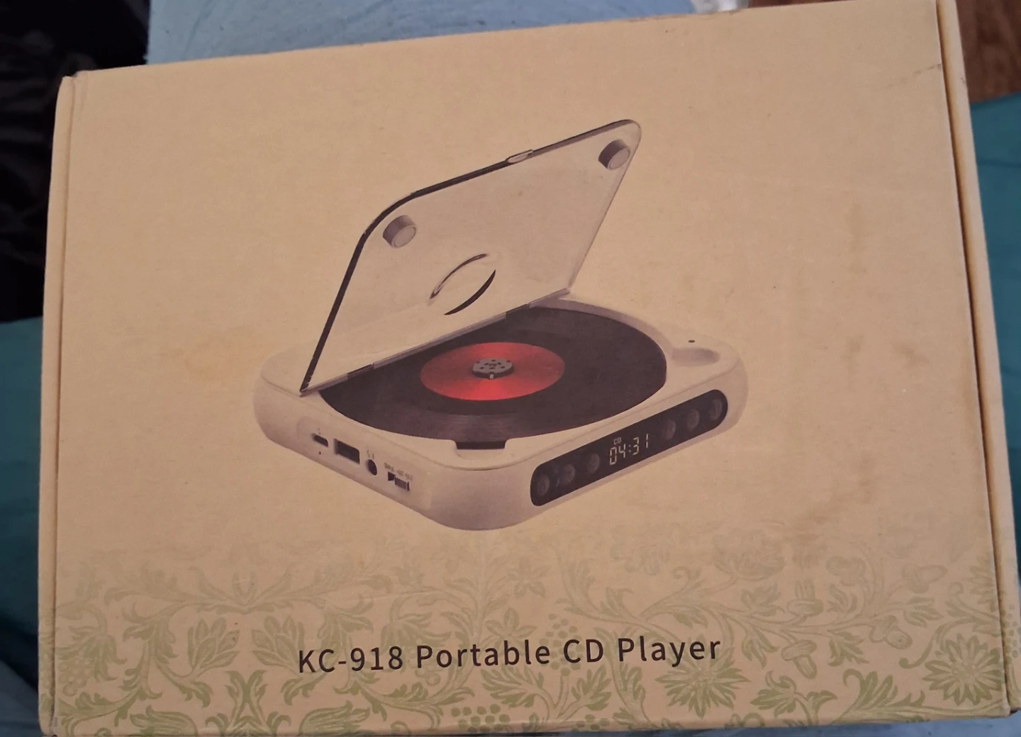 KC-918 Portable CD Player