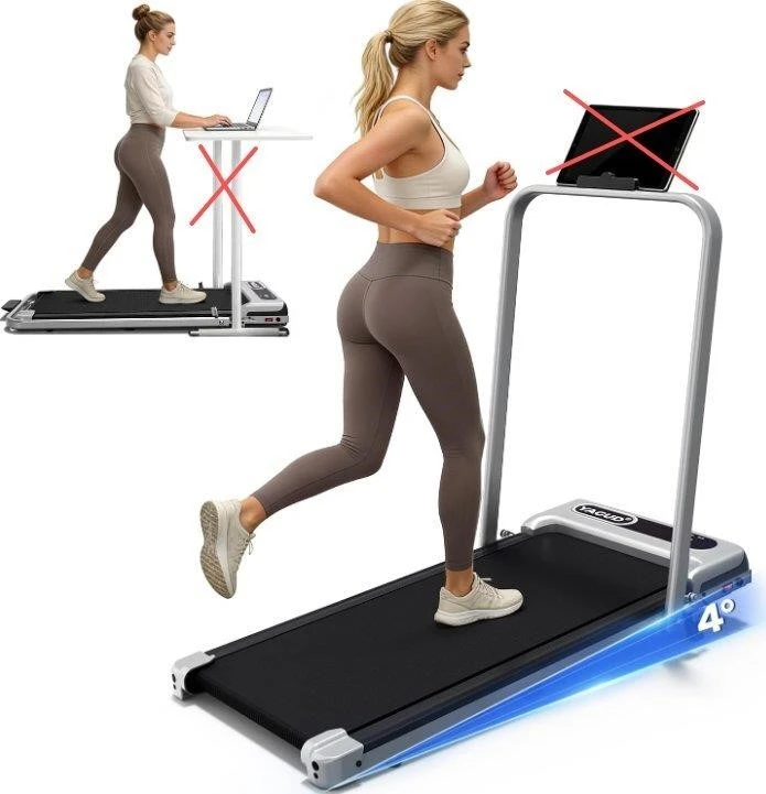 2-in-1 Folding Treadmill / Under-Desk Walking Pad OB (Like New)